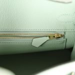 Hermes Birkin 25 Vert D’eau Matte Alligator Gold Hardware 70719 product photo 8