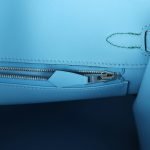 Hermes Birkin 25 Vert Vertigo Verso Swift Palladium Hardware 70868 product photo 8