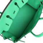 Hermes Birkin 25 Vert Comics Togo Palladium Hardware 70981 product photo 7