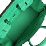 Hermes Birkin 25 Vert Comics Togo And Matte Alligator Touch Palladium Hardware 70982 product photo 7