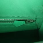 Hermes Birkin 25 Vert Comics Togo And Matte Alligator Touch Palladium Hardware 70982 product photo 8
