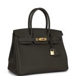 Hermes Birkin 30 Vert De Gris Togo Gold Hardware 71023 product photo 2