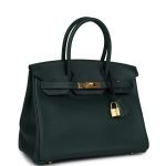 Hermes Birkin 30 Vert Tropical Jonathan Gold Hardware 71062 product photo 2