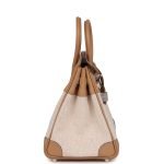Hermes Birkin 25 Toile H And Chai Swift Palladium Hardware 71130 product photo 3