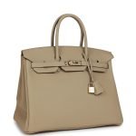 Hermes Special Order (hss) Birkin 35 Trench Verso Togo Permabrass Hardware 71131 product photo 2