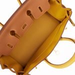 Hermes Special Order (hss) Birkin 25 Gold And Jaune Ambre Togo Brushed Gold Hardware 71162 product photo 7