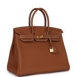 Hermes Birkin 35 Gold Togo Gold Hardware 71804 product photo 2