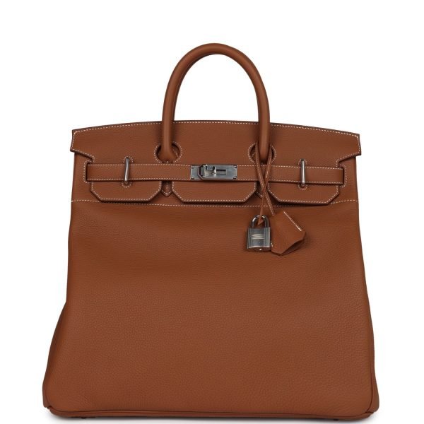 Hermes Birkin Hac 40 Gold Togo Palladium Hardware 71845 product photo 1