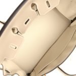 Hermes Special Order (hss) Birkin 25 Gris Tourterelle And Craie Togo Brushed Gold Hardware 7184 product photo 7