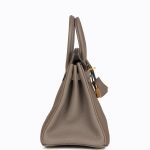 Hermes Special Order (hss) Birkin 25 Etoupe And Etain Togo Brushed Gold Hardware 71959 product photo 3
