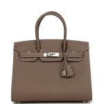 Hermes Birkin Sellier 30 Etoupe Epsom Palladium Hardware 71999 product photo 1
