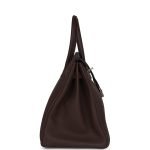 Hermes Birkin 35 Chocolate Togo Palladium Hardware 73173 product photo 3
