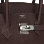 Hermes Birkin 35 Chocolate Togo Palladium Hardware 73173 product photo 6