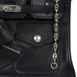 Hermes Limited Edition Birkin Rock 25 Black Volupto Palladium Hardware 73175 product photo 6