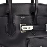 Hermes Limited Edition Birkin Rock 25 Black Volupto Palladium Hardware 73175 product photo 8