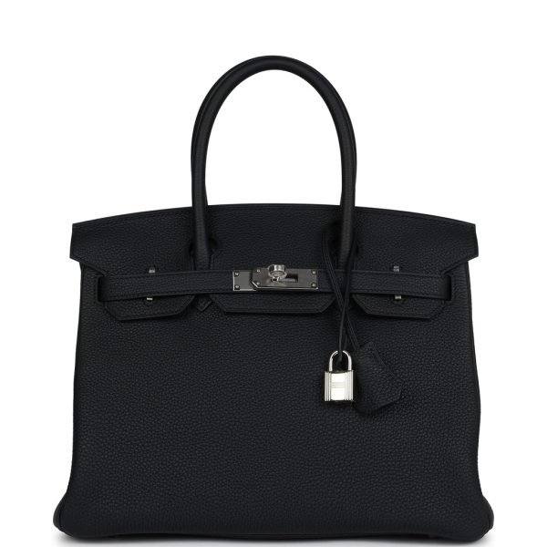 Hermes Birkin 30 Black Togo Palladium Hardware 73295 product photo 1