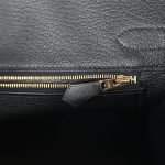 Hermes Birkin 30 Black Tadelakt Gold Hardware 73297 product photo 8