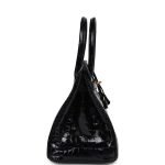 Hermes Birkin 30 Black Shiny Porosus Crocodile Gold Hardware 73374 product photo 3