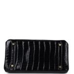 Hermes Birkin 30 Black Shiny Porosus Crocodile Gold Hardware 73374 product photo 5