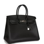 Hermes Birkin 35 Black Epsom Palladium Hardware 73377 product photo 2
