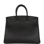 Hermes Birkin 35 Black Epsom Palladium Hardware 73377 product photo 4