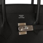 Hermes Birkin 35 Black Epsom Palladium Hardware 73377 product photo 5
