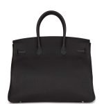Hermes Birkin 35 Black Togo Palladium Hardware 73415 product photo 4