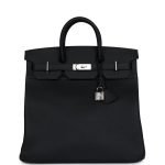 Hermes Hac Birkin 40 Black Togo Palladium Hardware 73416 product photo 1