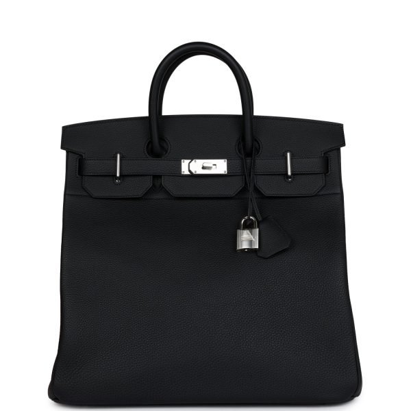 Hermes Hac Birkin 40 Black Togo Palladium Hardware 73416 product photo 1