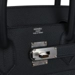 Hermes Hac Birkin 40 Black Togo Palladium Hardware 73416 product photo 6