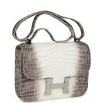 Hermes Constance 1-24 Himalaya Matte Niloticus Crocodile Palladium Hardware 73655 product photo 2