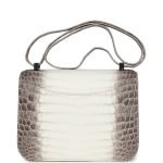 Hermes Constance 1-24 Himalaya Matte Niloticus Crocodile Palladium Hardware 73655 product photo 4