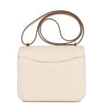 Hermes Constance 18 Nata Ostrich Gold Hardware 73694 product photo 4