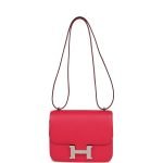 Hermes Constance 18 Rose Extreme Epsom Palladium Hardware 73704 product photo 6