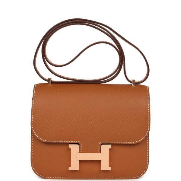 Hermes Constance 18 Gold Epsom Rose Gold Hardware 73760 product photo 1