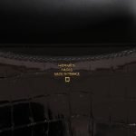 Hermes Constance 18 Black Shiny Alligator Gold Hardware 73929 product photo 7