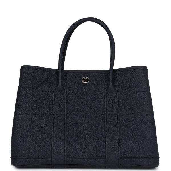 Hermes Garden Party 30 Bleu Nuit Negonda Palladium Hardware 74011 product photo 1