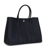 Hermes Garden Party 30 Bleu Nuit Negonda Palladium Hardware 74011 product photo 2