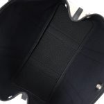 Hermes Garden Party 30 Ecru Toile And Black Negonda Palladium Hardware 74012 product photo 6