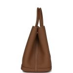 Hermes Garden Party 30 Alezan Negonda Palladium Hardware 74092 product photo 3