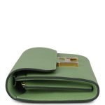 Hermes Constance Wallet To Go Vert Criquet Epsom Marquette Gold Hardware 74172 product photo 3