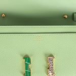 Hermes Constance Wallet To Go Vert Criquet Epsom Marquette Gold Hardware 74172 product photo 6