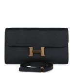 Hermes Constance Wallet To Go Black Epsom Gold Hardware 74212 product photo 1
