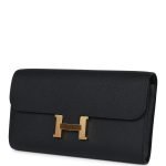 Hermes Constance Wallet To Go Black Epsom Gold Hardware 74212 product photo 5