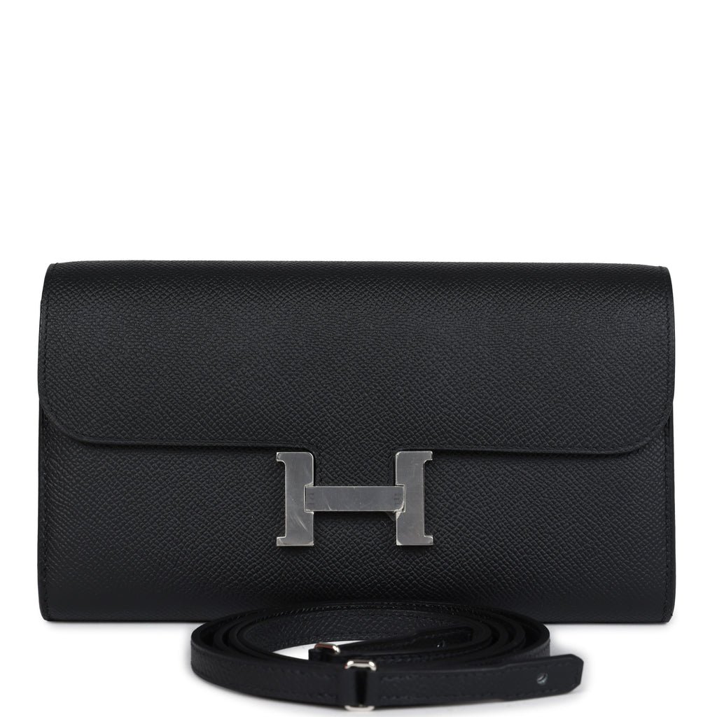 Hermes Constance Wallet To Go Black Epsom Palladium Hardware 74214 product photo 1
