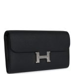 Hermes Constance Wallet To Go Black Epsom Palladium Hardware 74214 product photo 2