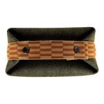 Hermes Bride-A-Brac PM Vert Foret H Natte Canvas And Wool Palladium Hardware 74368 product photo 6
