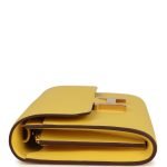 Hermes Constance To Go Wallet Jaune De Naples Epsom Gold Hardware 74560 product photo 3