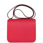 Hermes Constance 18 Rose Extreme Epsom Marquette Palladium Hardware 74598 product photo 4