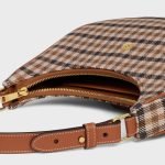 Medium Ava Triomphe Bag In Tartan Textile And Calfskim 114492FYD.14ML product photo 4